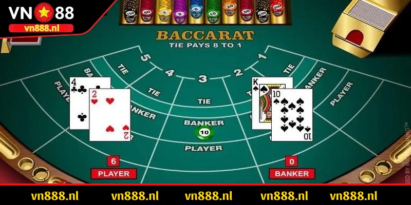 Baccarat là trò chơi Casino được săn đón nhất VN88